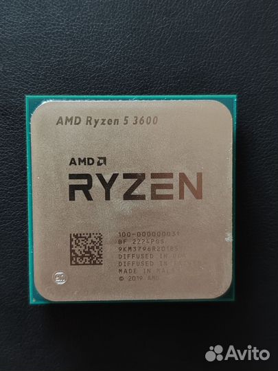 Процессор amd ryzen 5 3600 oem