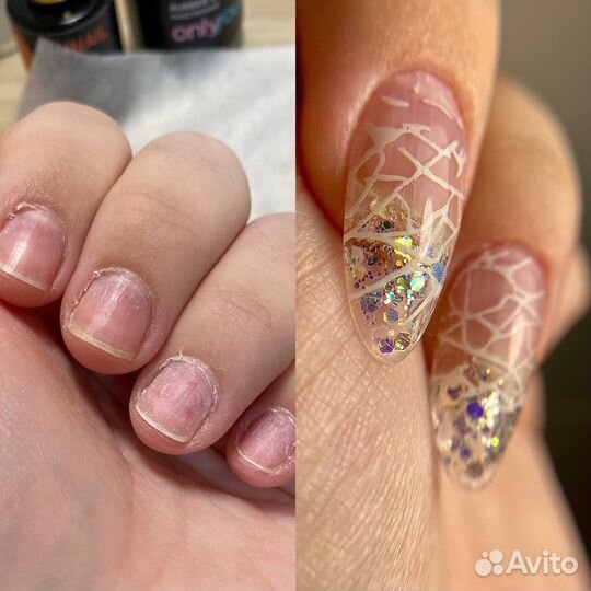 Наращивание/маникюр/педикюр