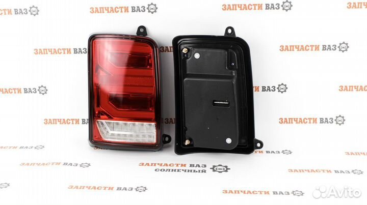 Фонари красные Led бегающий поворотник Нива Новые