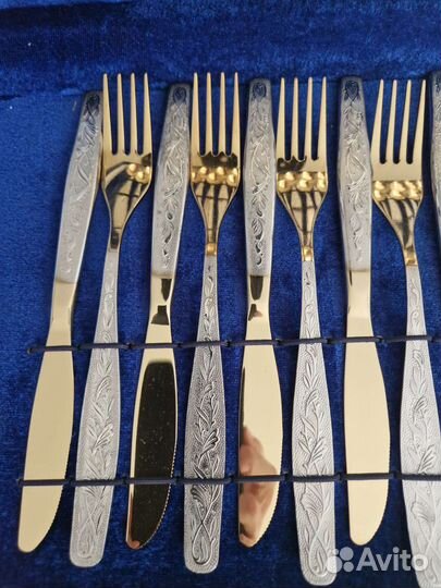 Набор столовых приборов новый