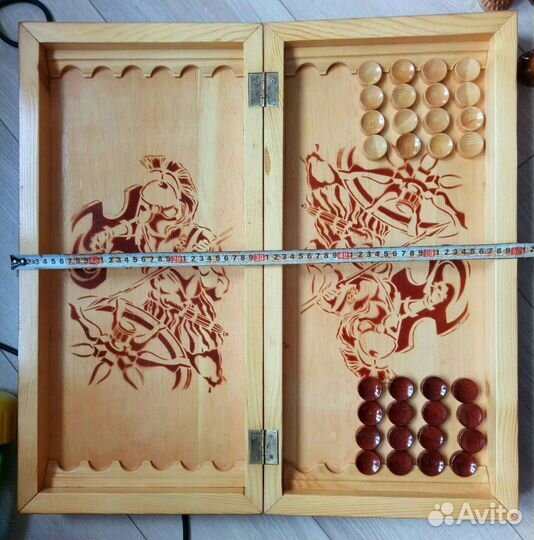 Шахматы+нарды+шашки. Ручной работа