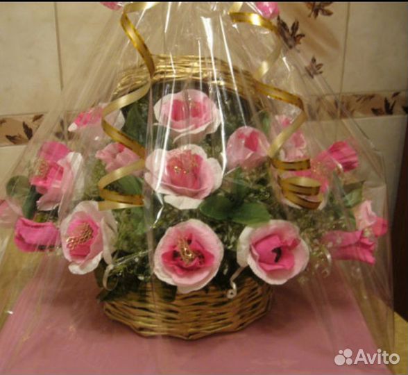 Букеты из конфет