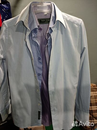 Рубашки 128-134 van cliff