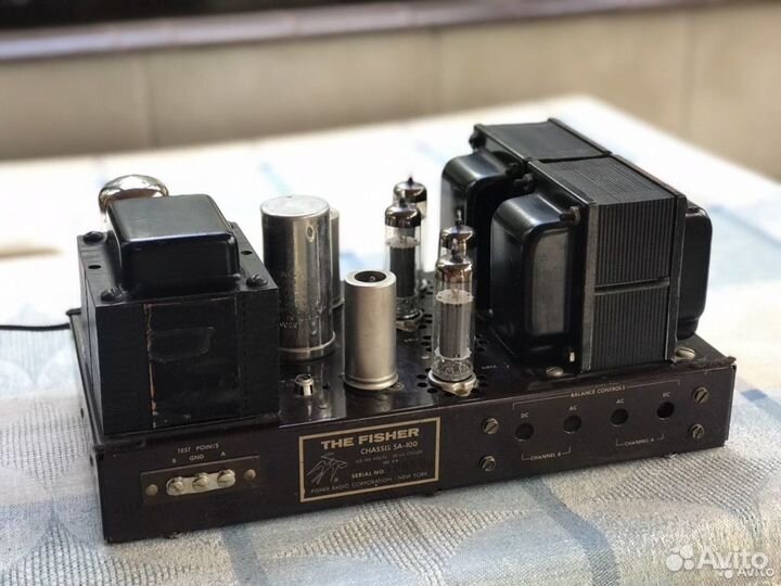 Ламповый усилитель fisher и другая аппаратура