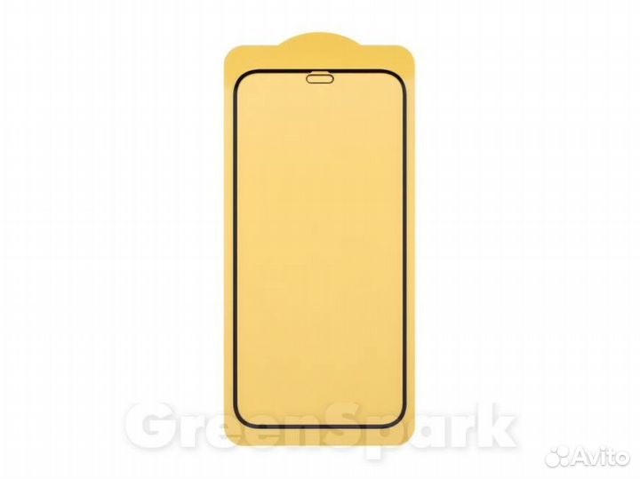 Защитное стекло 6D для iPhone 12 mini черный vixi