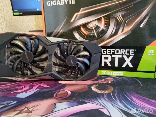 Видеокарта rtx 2060 super Gigabyte купить в Москве | Электроника | Авито