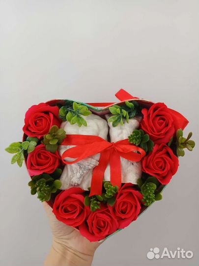 Букет цветов из мыла