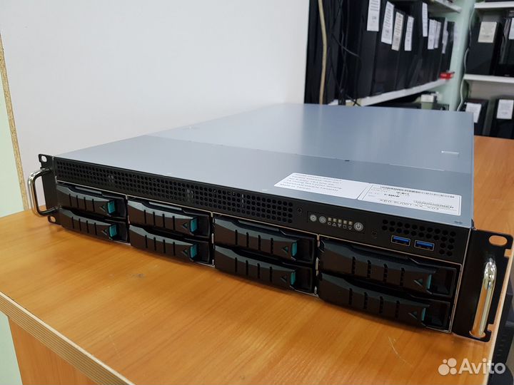 Серверный корпус AIC RSC-2KT 2U (8x3.5