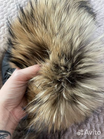 Меховой воротник песец