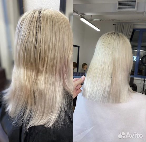 Холодная реконструкция волос без утюга