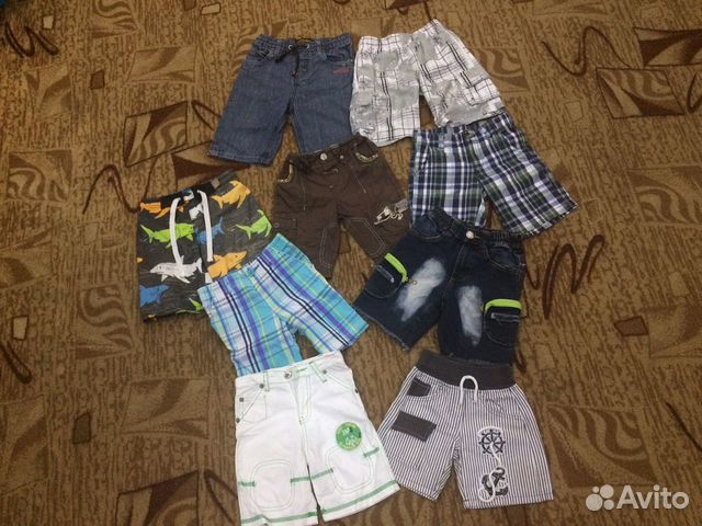 Шорты на мальчика от 1,5 до 5 лет