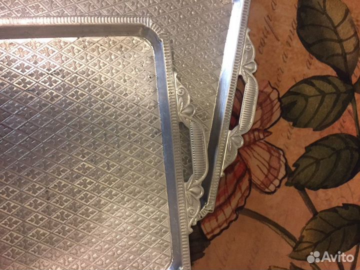 Поднос алюминиевый СССР