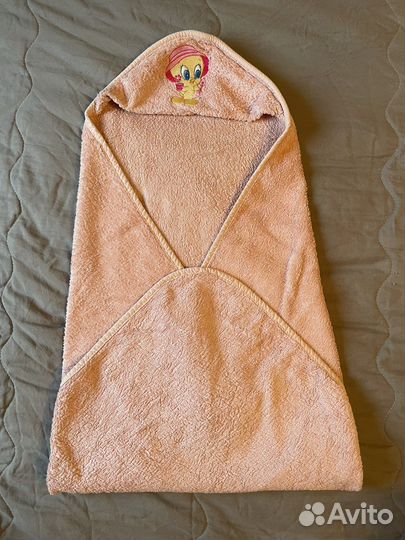 Детский халат и полотенца