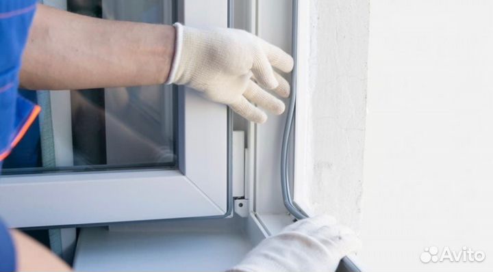 Замена резины на окнах. Ремонт окон