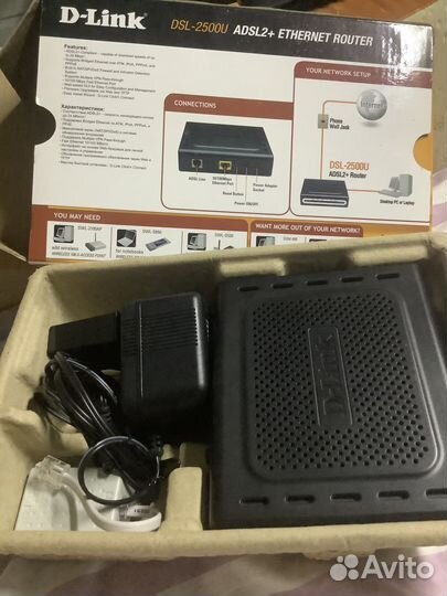 Adsl-модем D-link DSL-2500u