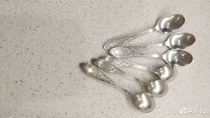 Кофейные ложки мельхиор