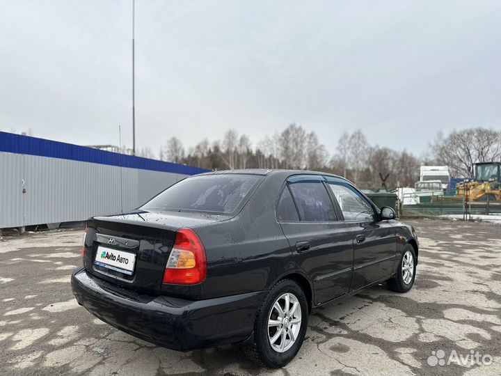 Hyundai Accent 1.5 МТ, 2007, 185 000 км