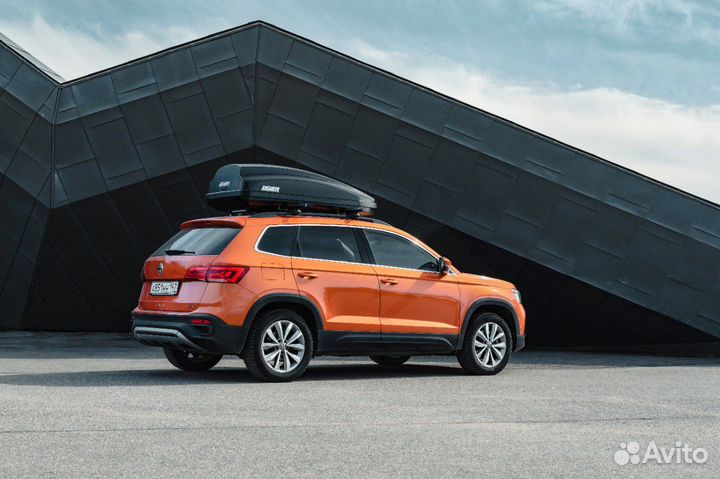 Автобокс на крышу Atlant Breeze XL Carbon 450 л