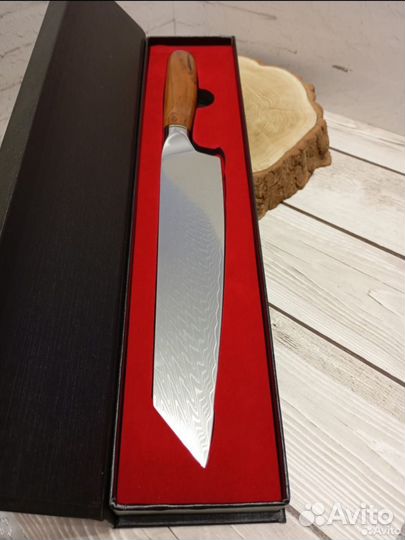 Кухонный шеф нож Дамаска