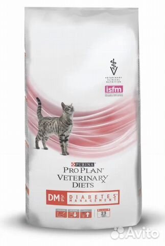 Корм для кошек Proplan diabetics 1,5кг