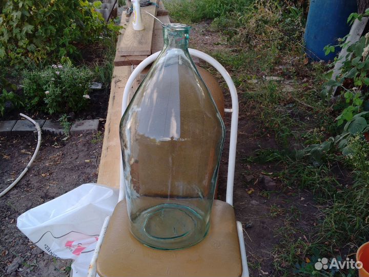 Бутылка стеклянная 20 литров