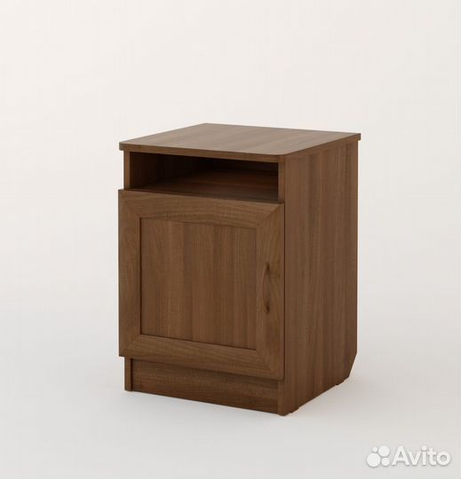 Тумба прикроватная Рамочная (Орех темный)