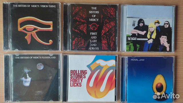 Cd диски rock, pop, alternative