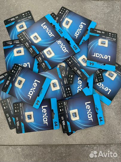 Карта памяти MicroSD 64gb