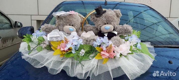 Свадебные украшения на авто, кортеж(прокат)