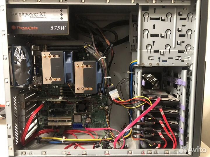 Сервер Supermicro Tower Xeon L5520, 48GB, raid