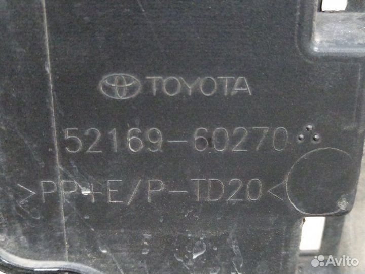 Юбка бампера задняя Toyota Land Cruiser 300