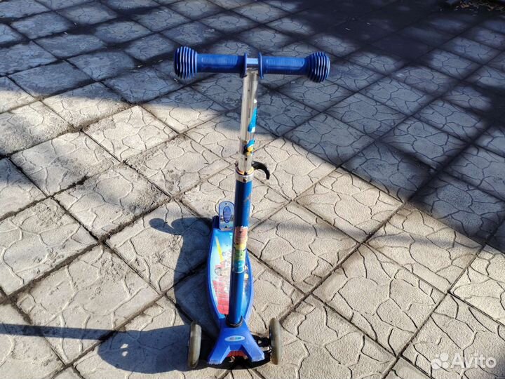 Самокат детский трехколесный бу
