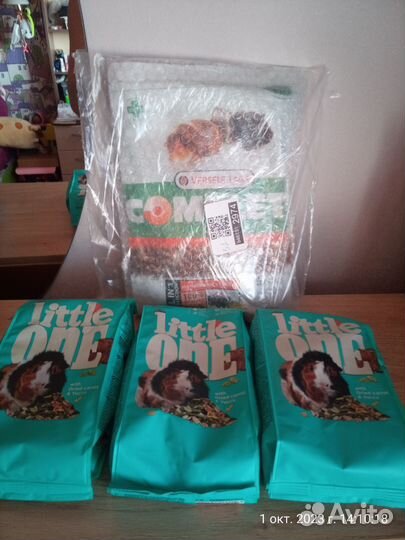 Корм для морских свинок