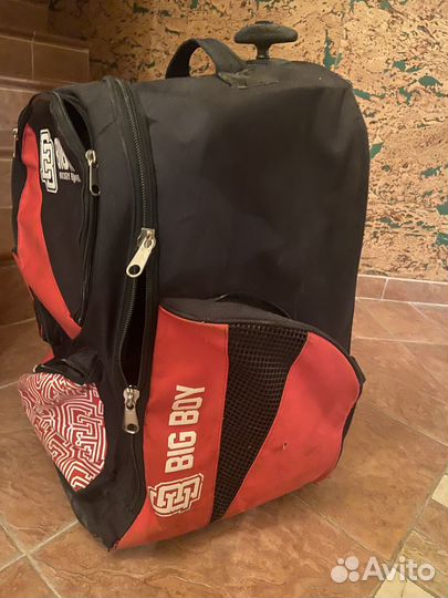 Хоккейный баул на колесах детский