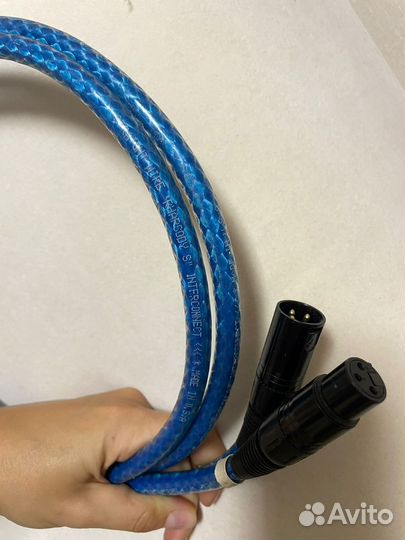 Аудио кабель Straight Wire Rhapsody II XLR пара 1м