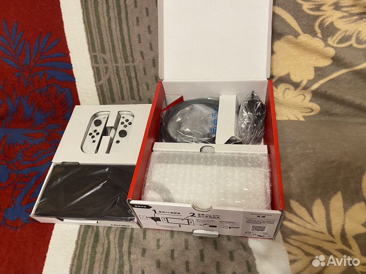 Новый прошитый Nintendo Switch Oled + 256 Gb