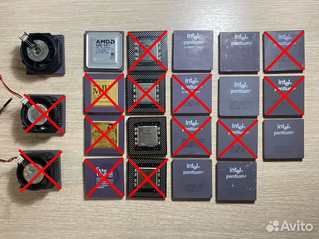 Ретро процессоры Socket 7 купить в Белгороде | Электроника | Авито