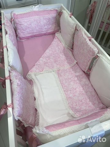 Бортики в кроватку новые