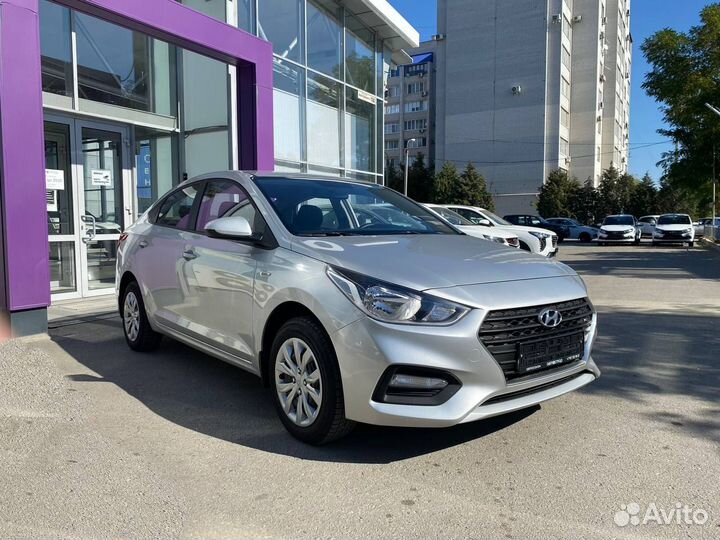 Hyundai Solaris 1.4 МТ, 2018, 121 000 км