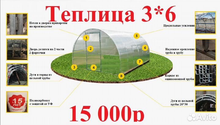 Теплица Богатырь