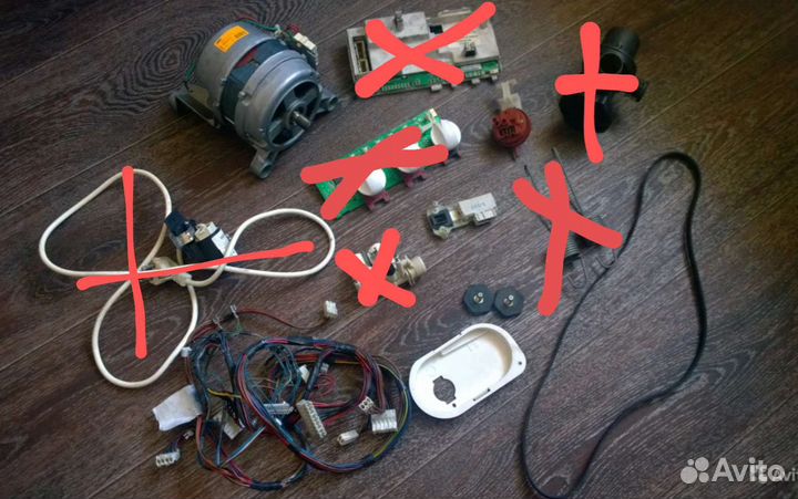 Запчасти к с/м Indesit