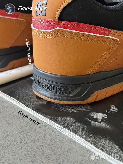 Кроссовки DC Shoes Stag орнжевые мужские