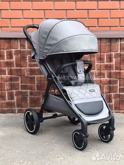 Коляска luxmom 730 libra серый