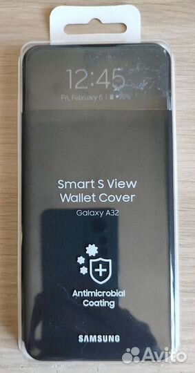 Чехол на samsung a32 Smart S View Wallet Cover