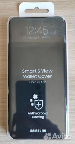 Чехол на samsung a32 Smart S View Wallet Cover