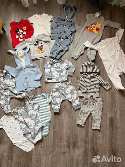 Комплект вещей на мальчика next, H&M