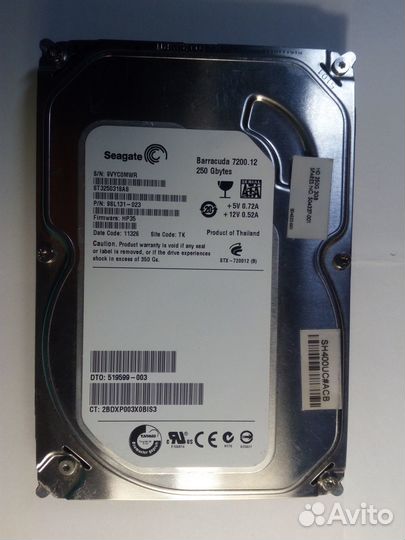 Жёсткий диск HDD Seagate 3,5
