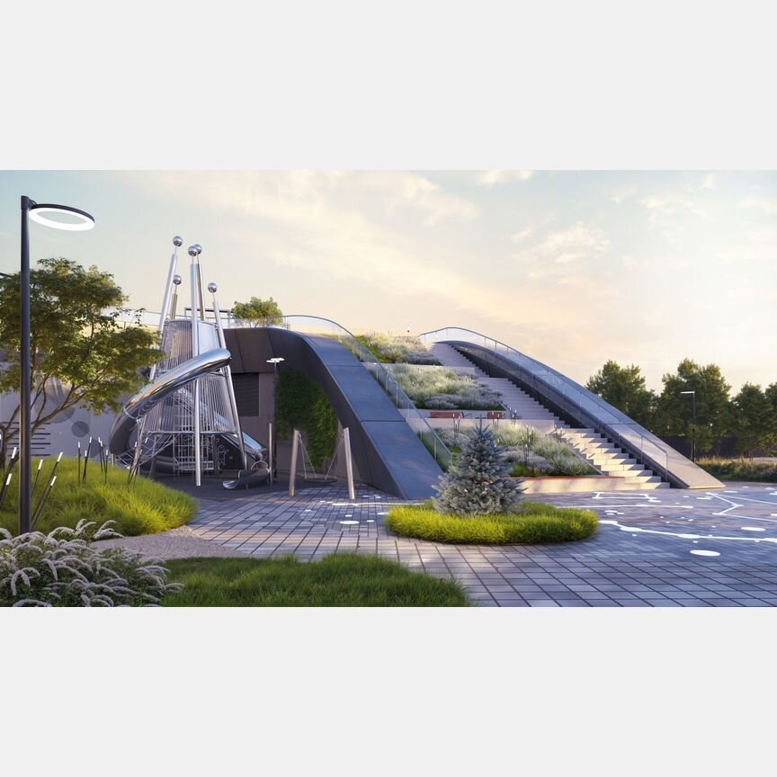 1-к. квартира, 35,6 м², 35/64 эт.