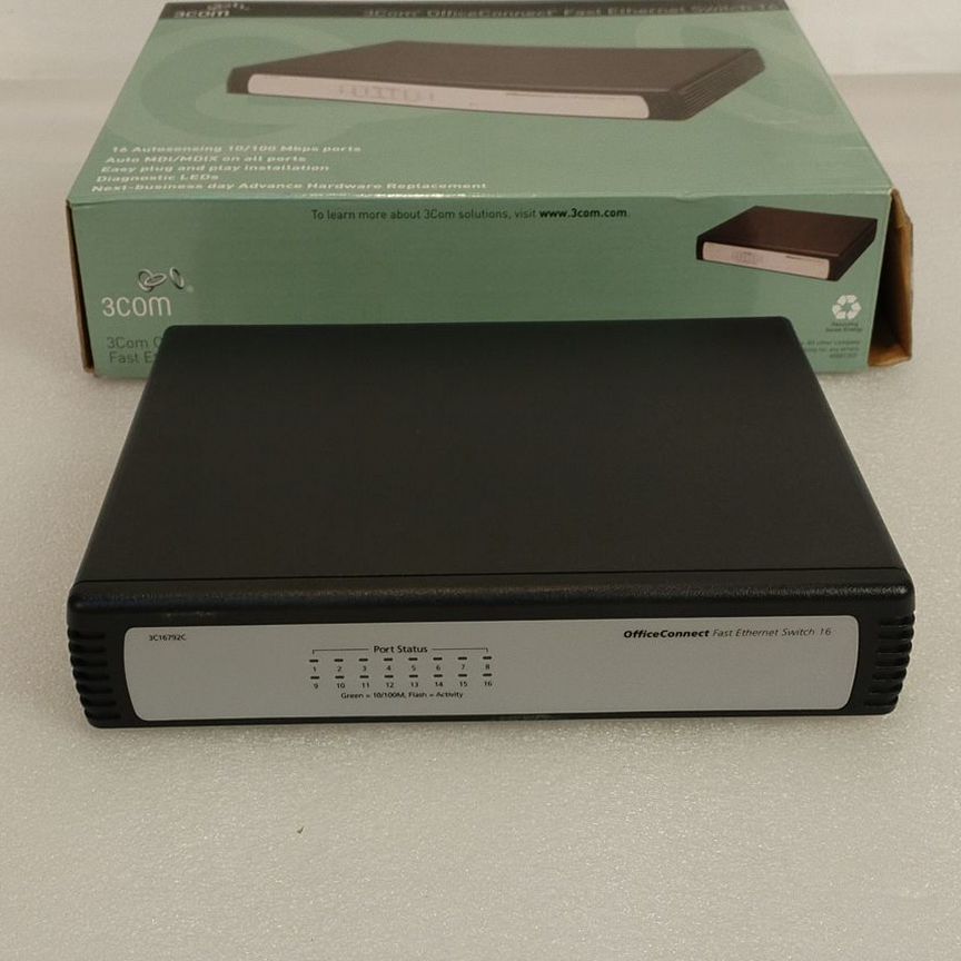 [3COM] Коммутатор 3c16792c 16-Ports 3com