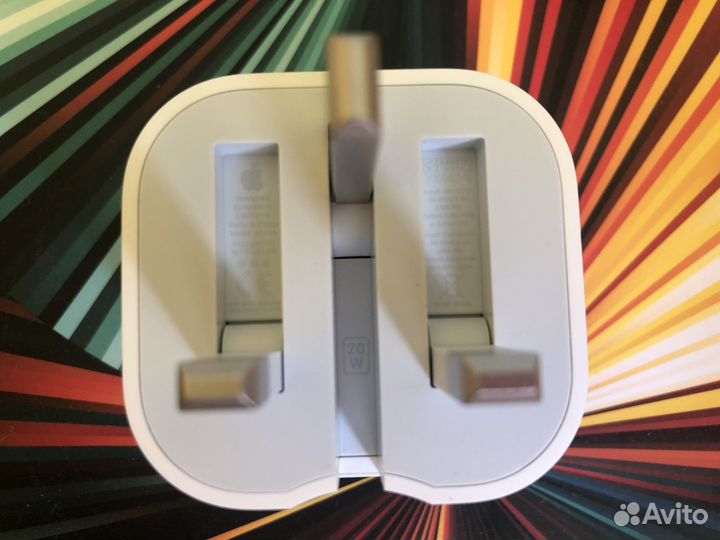 Зарядка iPhone iPad Apple 20W Type-C Original